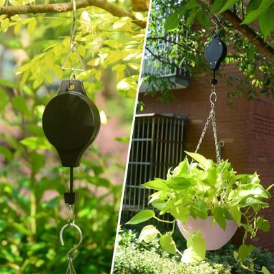 1PCS Retractable Plant Pulley Adjustable Plant Hanger Hanging Flower Hook [NEW]