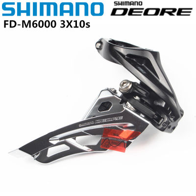 Shimano M6000 Deore Derailleur Depan 34.9มม. 30 Kelajuan Basikal Derailleur - FD-M6000-D 3X10 Kelajuan MTB Derailleur