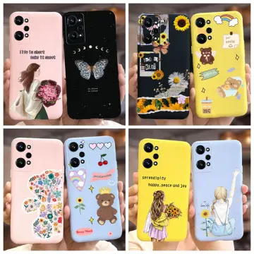 For Realme GT Neo 2 Case RMX3370 Cover Fashion Pattern Soft