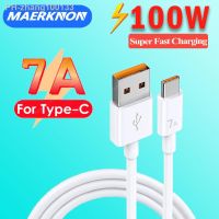 7A Typc C Cable 100W Super Fast Charging USB Cable For Samsung Xiaomi Huawei Oneplus Realme Quick Charge Charger Cable Data Cord