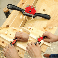 9 นิ้วปรับงานตัดไม้ Woodworking Plane Spokeshave เครื่องบิน Spokeshave มือตัดเครื่องมือ