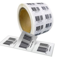 1000pcslot Printed Text Number Paper Material Serial Consecutively Numbered Labels Asset Tags Pre-printed Barcode Stickers