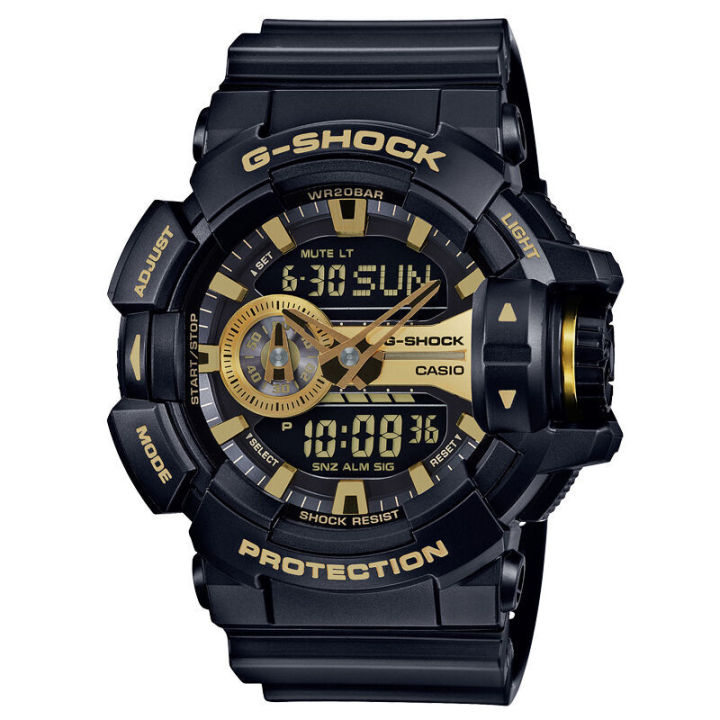 ต้นฉบับ-g-shock-ga400-ผู้ชายนาฬิกาสปอร์ตคู่แสดงเวลา-200-เมตรกันน้ำกันกระแทกและกันน้ำเวลาโลก-led-อัตโนมัติแสงกีฬานาฬิกาข้อมือพร้อมการรับประกัน-2-ปี-gshock-ga-400gb-1a9-พร้อมสต็อก
