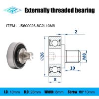 ผู้ผลิตจะต้องเตรียมแบริ่งด้ายภายนอก Js600026-8c2l10m8รอกสกรูและรอกคู่มือด้ายภายนอก