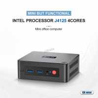 MINI PC Intel Celeron J4125 Windows 10 MINI PC DDR4 RAM 8GB SSD 256GB WIFI5 BT4.0