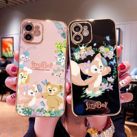 เคสนิ่มสำหรับ iPhone 14 Pro Max 13 12 11 XR 8 7 Plus SE2 XS Max Disney Linabell Dissey Linabell เคสนิ่มสะท้อนแสงผิวเรียบ