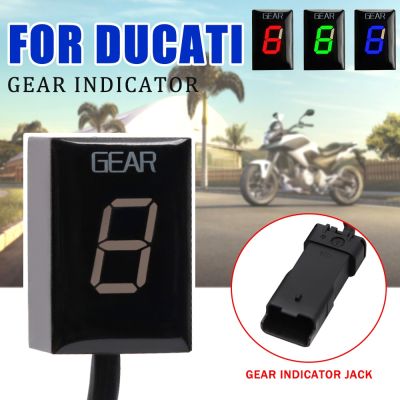 ตัวเลขชี้วัดเกียร์รถจักรยานยนต์สำหรับ Ducati 696มอนสเตอร์795 797 821 1100 EVO 796 Corse ลาย1200 S R 1200 S 1200R มิเตอร์แสดงผลดีเซล