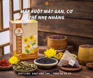 TRÀ HOA CÚC GẠO LỨT QUÊ VIỆT 600 gr 20 gói , giảm cân, thanh nhiệt