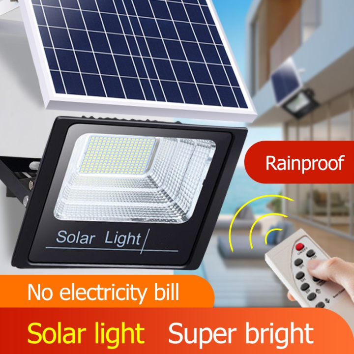 W Solar Light Waterproof Spotlight Solar Cell Light Led Lampu Taman Solar Lamp Floodlight