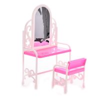【YF】☇❦  TOYZHIJIA1set cute birthday gift toilet barbie doll furniture dresser girls accessoriesb Baby