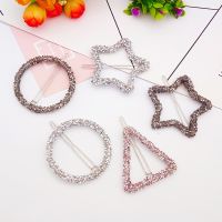 【CW】 Fashion Woman Hair Accessories Clip Pin Metal Alloy Headdress Hairgrip Barrette Holder