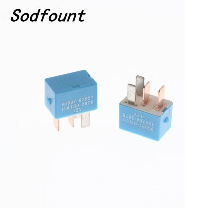 รีเลย์เดนโซ่เล็กรีเลย์รถยนต์4pin-12v