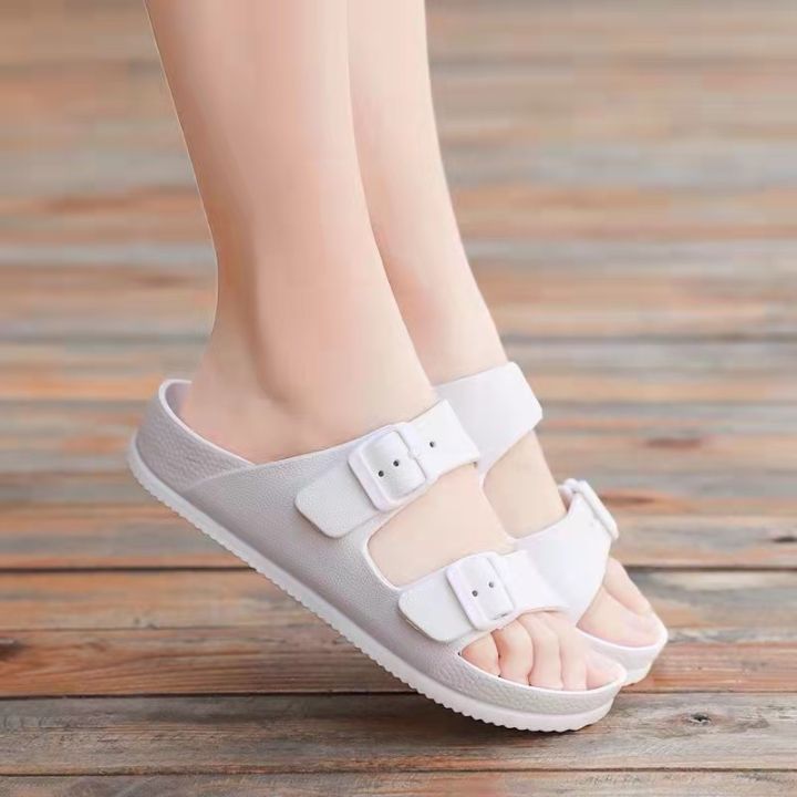 Two strap slippers & for women and men's unisex Lazada PH