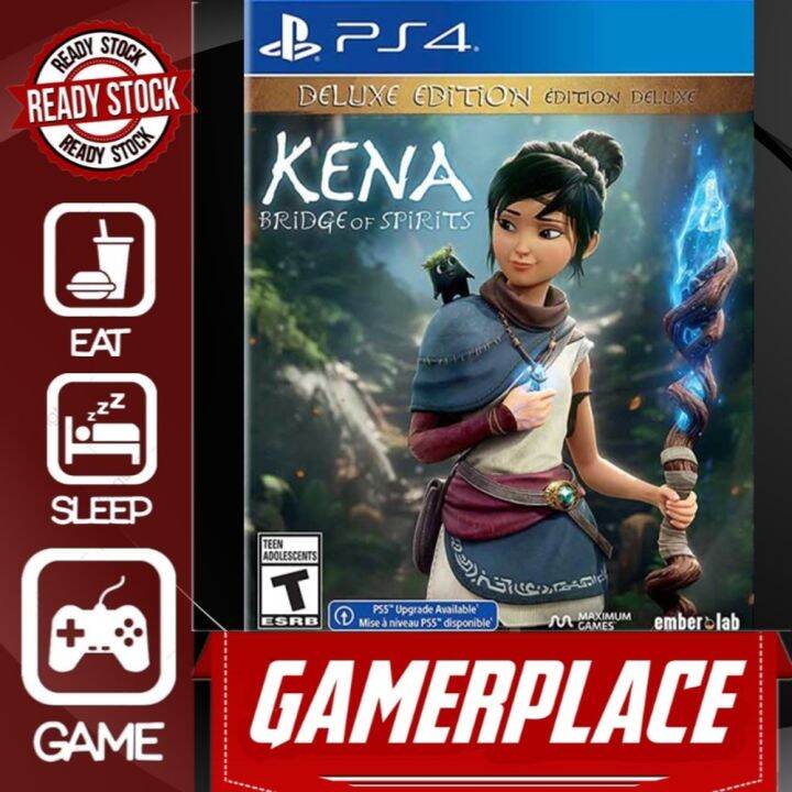 PS4 Kena Bridge of Spirits Deluxe Edition (English&Chinese*Disc*New ...