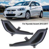 ไฟตัดหมอกกันชนหน้า LH &amp; RH 2ชิ้น,ฝาครอบป้องกันไฟรถยนต์สำหรับ Hyundai Accent 2012-2017