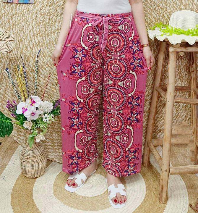 KOREAN LONG SQUAREPANTS WITH POCKET HIGH QUALITY SOFT COTTON FABRIC FIT