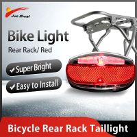 CW RedLight for Rear Rack Carrier 2 Screws 80mmTaillight Lamp Safety Warning Rear LightCycling Accessories