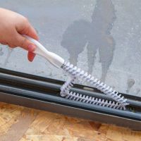 ☎✎ 1pc Household Window Cleaning Brush Sliding Door Track Brushes Gap Cleaning Tool 360 Degree Stiff Bristles Brush