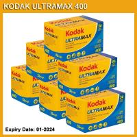 Kodak UltraMax 400 New Color Printing 135-36 35mm Film 36 Exposures 1/2/3/5/6 Roll Kodak Film Photo Paper for M35 / M38 Camera