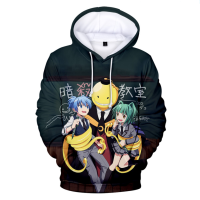 2023 New2023อะนิเมะ Assassination ห้องเรียน Hoodies ผู้ชายผู้หญิง Hoodie แฟชั่นเสื้อชายหญิง Streetwear Tops Korosensei เสื้อผ้า