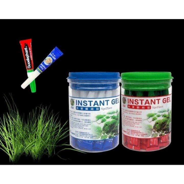 Aquascaping Instant glue moss glue underwater glue （水草瞬间胶水) Lazada