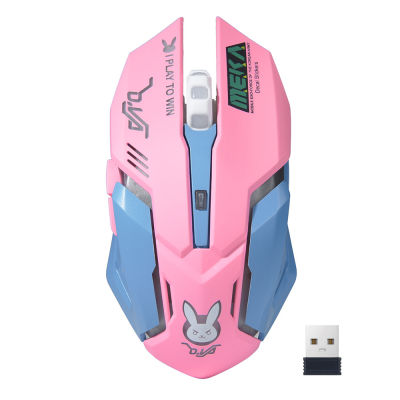 Rechargeable 2.4G Wireless Mouse 80012001600 DPI Adjustable Noiseless Computer Mice Optical Gaming Mause For MAC Laptop PC