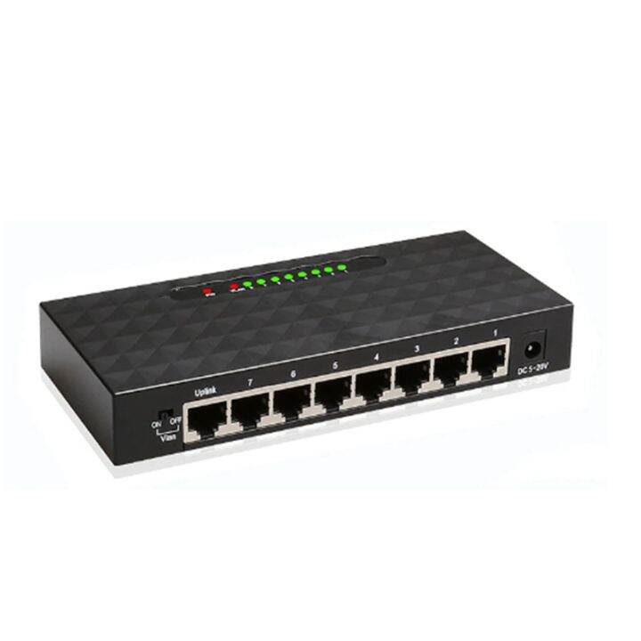 8Port Gigabit Switch Smart Switcher High Performance 1000Mbps