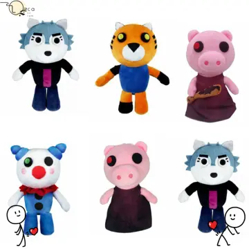 PIGGY Roblox Collectible Plush Series 1 - Clowny, Piggy and Tigry