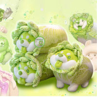 Cute Vegetable Fairy Plush Toy Japanese Cabbage Dog Fluffy Stuffed Animals Dog Soft Doll Shiba Inu Pillow Baby Kids Toys Gift