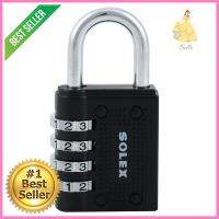 กุญแจรหัส SOLEX C44 40 MM สีดำCOMBINATION PADLOCK SOLEX C44 40MM BLACK **คุ้มที่สุดแล้วจ้า**