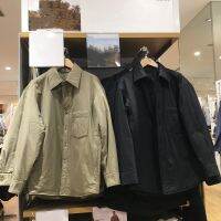 ✤ Uniqlo ห้องฟิตติ้งฤดูหนาวใหม่คู่รักชุดปกเสื้อสีที่บริสุทธิ์แจ็คเก็ตสำหรับผู้ชายและผู้หญิงแจ็คเก็ต442178