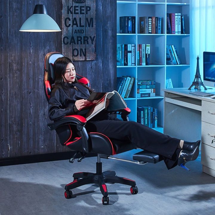 เก้าอี้อีสปอร์ต-ที่นั่งเล่นเกม-เก้าอี้แข่งขันร้านอินเทอร์เน็ตคาเฟ่-gaming-chair-เก้าอี้สํานักงานคอมพิวเตอร์ที่บ้าน