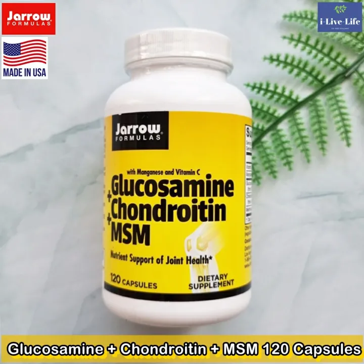กลูโคซามีน คอนดรอยติน และซัลเฟอร์ Glucosamine + Chondroitin + MSM