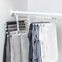 5 in 1 Wardrobe Hanger Multi-functional Clothes Hangers Pants Organizer Wardrobe Clothing Hangers Clothes Rack