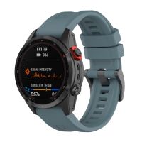 สำหรับ Garmin Fenix 7X สายนาฬิกาข้อมือซิลิโคนที่ปลดได้อย่างรวดเร็ว (สีขาว)