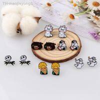 【hot】✐⊙  Personagens Clássicos Studs para Mulheres e Homens Brincos Bonitos Dos Desenhos Animados Jóias Acessórios Presente Moda