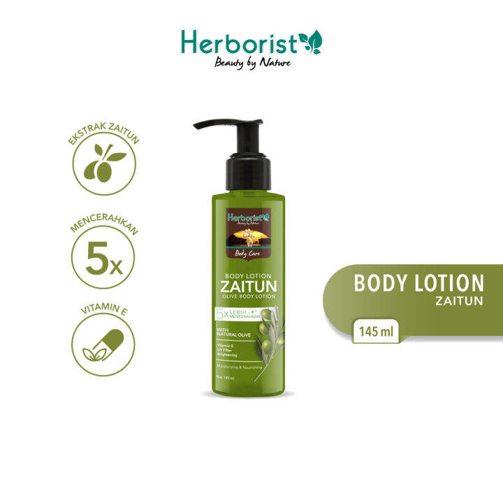 Herborist Body Lotion Zaitun 145ml Lazada Indonesia