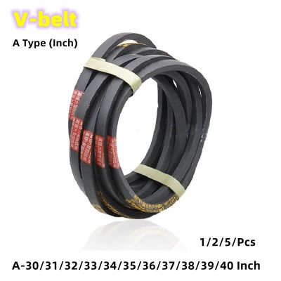 1/2/5Pcs Type A Rubber Triangle Belt A-30/31/32/33/34 40 Inch V-Belt For Automobile/Agricultural Equipment