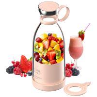 Personal Size Blender, Portable Blender, Battery Powered USB Blender Pink