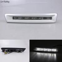 Car flashing 2pcs 12v Car LED DRL Daytime Running Light for Toyota Prado FJ150 LC150 Land Cruiser 2700/4000 2010 2011 2012 2013