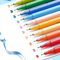 JIFENGXUNLEI ชุดอุปกรณ์สำนักงานแห้งเร็ว10ชิ้น/ชุดปากกาลูกลื่นทำเครื่องหมายเขียนลงเจลหลากสี Set Pulpen เครื่องเขียนกลางปากกานักเรียน