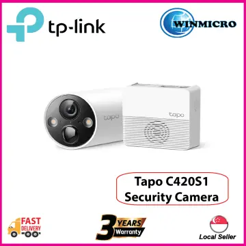 TP-Link Tapo C420S1 4MP Smart Wire-Free Security Camera System