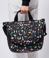 Lesportsac 2023 แบรนด์ร่วมใหม่ใหม่กระเป๋าถือกระเป๋าสะพายข้างกระเป๋าโท้ท4360