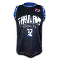 เสื้อบาส เสื้อบาสเกตบอล ลาย Thailand#32  รุ่น #BK0191 พิมพ์ทั้งตัว ไซส์ S-5XL