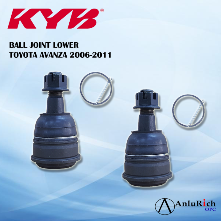 BALL JOINT LOWER (SET) for TOYOTA AVANZA 20062011 KYB KBJ1064 Lazada PH