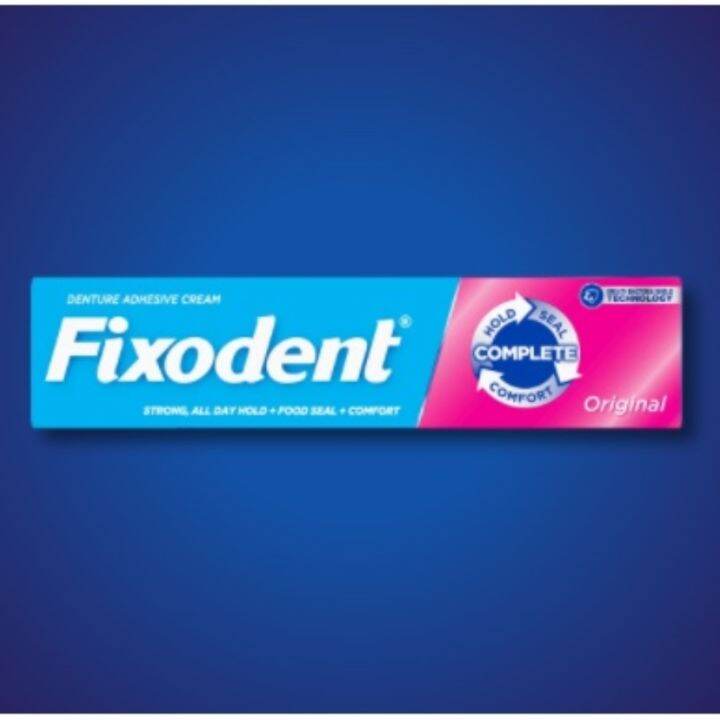 Fixodent Complete Denture Adhesive Cream Original 2.4 oz Lazada PH
