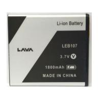 JB12 แบตมือถือ แบตสำรอง แบตโทรศัพท์ แบตเตอรี่ Lava 550 /560/565 (LEB107) ความจุ 1800 mAh รับประกัน 6 เดือน ถูกที่สุด แท้