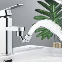 ▥✽ 720°Universal Kitchen Faucet Anti-splash Aerator Bathroom Tap Rotatable Faucet Sprayer Saving Water Tap Nozzle Extender Adapter