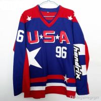 【hot】▨卐  Mighty Ducks Mens Hockey Jerseys  96 Conway All Stitched