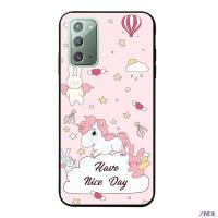 ZNDL สำหรับซิลิคอนนุ่มรูปแบบ Samsung Galaxy Note 20 HMHD เคสโทรศัพท์เคส TPU